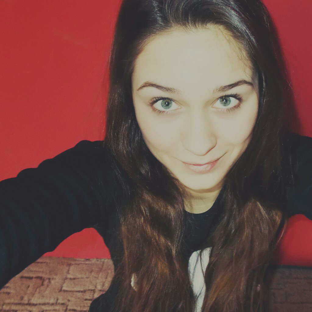 ; )