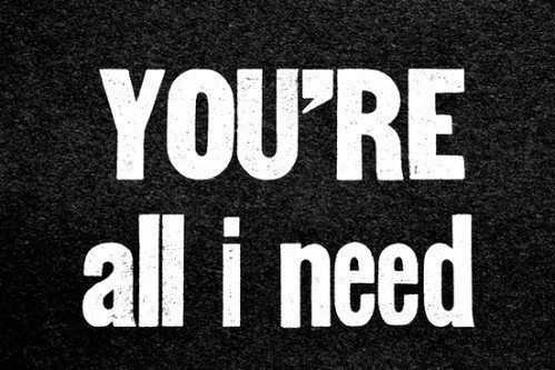 I NEED YOU