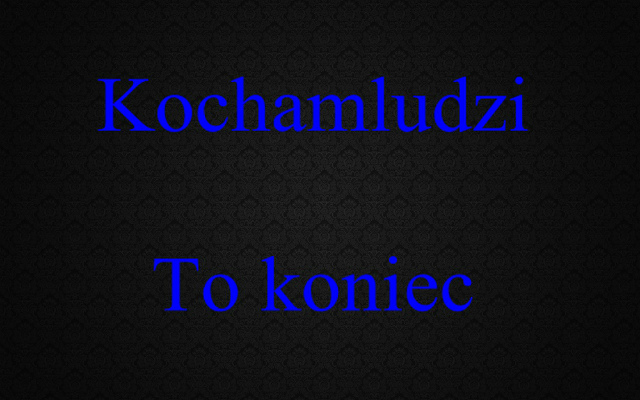 Koniec..