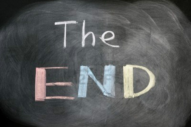 the end
