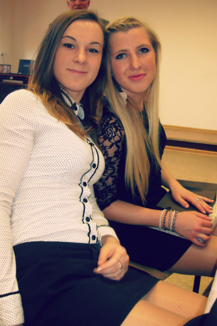 Claudia i Olca ;D