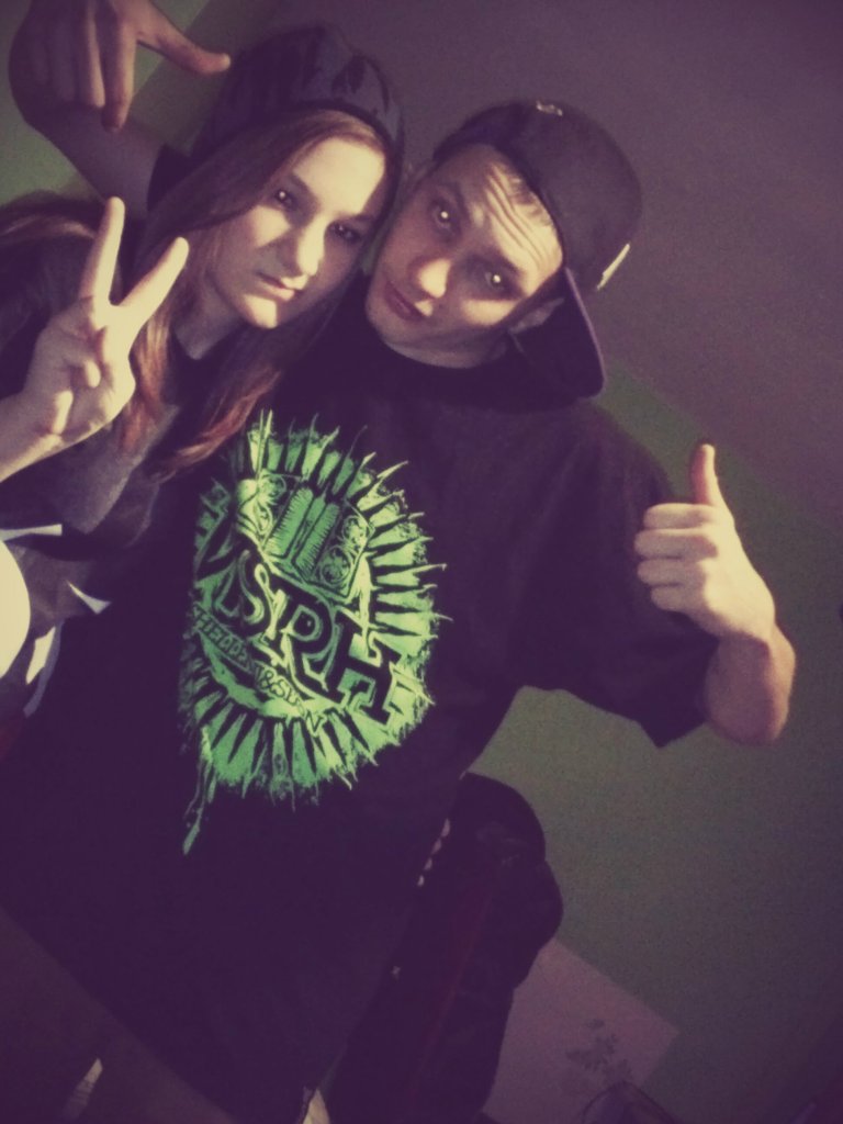 takie tam z braciszkiem :**
