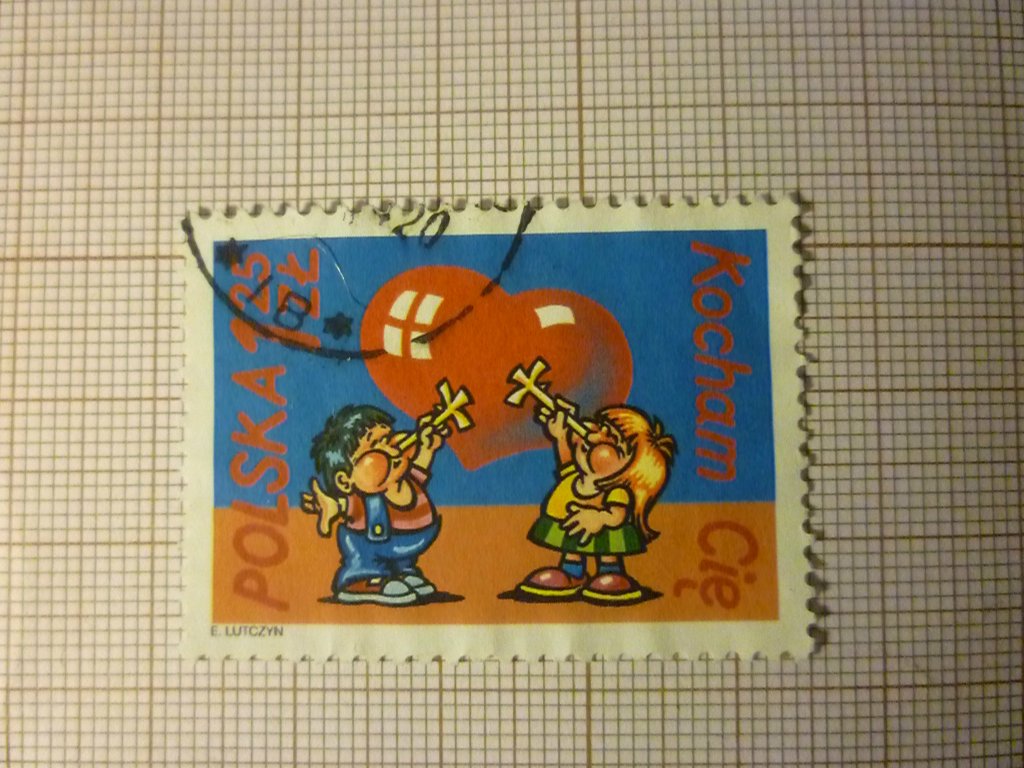 Znaczek "Kocham Ci"