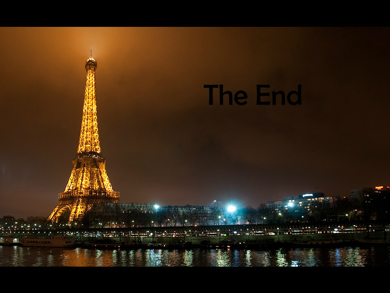 The End 