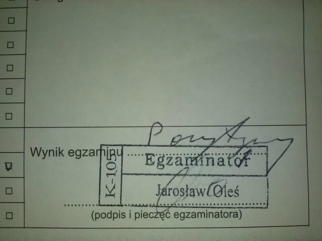z pozdrowieniami dla Jarka
