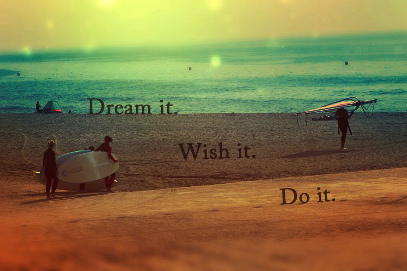 I do it.