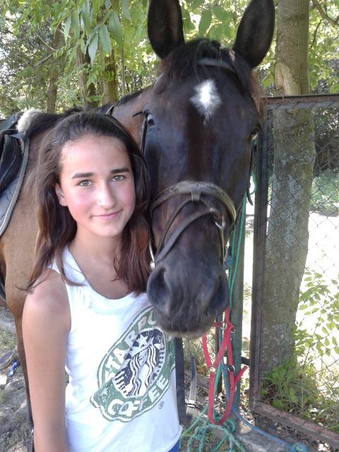 Wakacyjne zdjcie z Majkim :) 