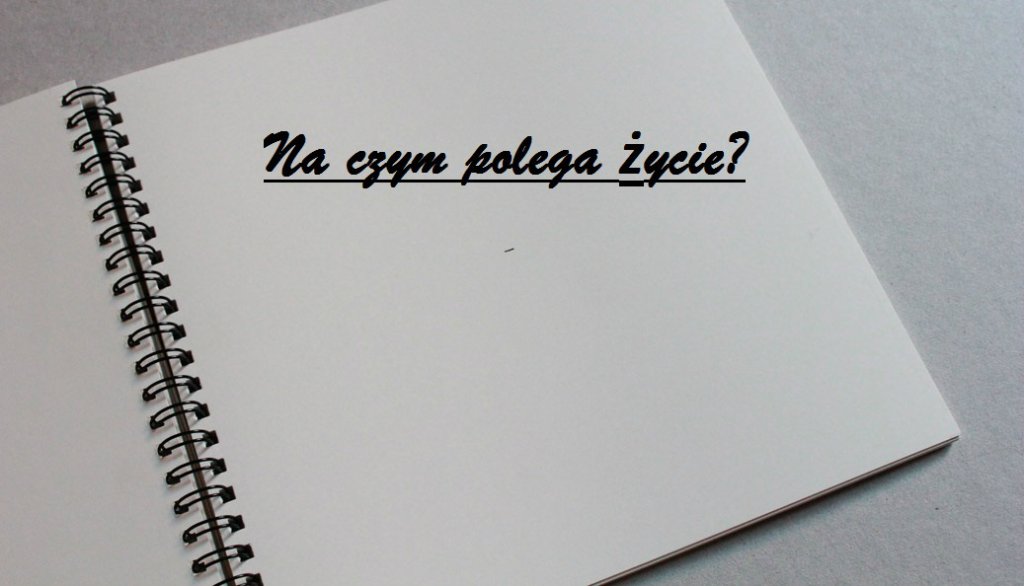 Na czym polega ycie?