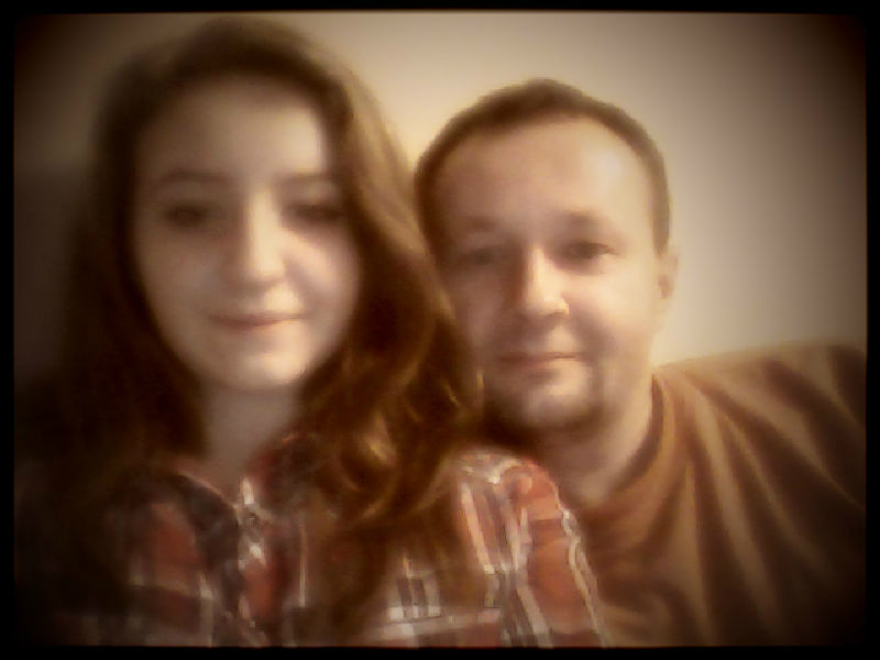 Z tatusiem :**
