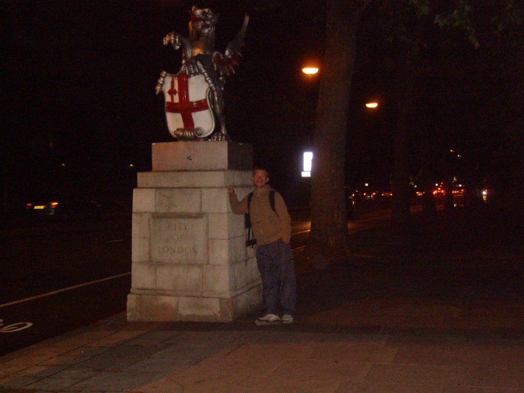 The boundary of the city of Lond