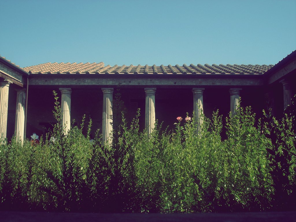 Pompeje.