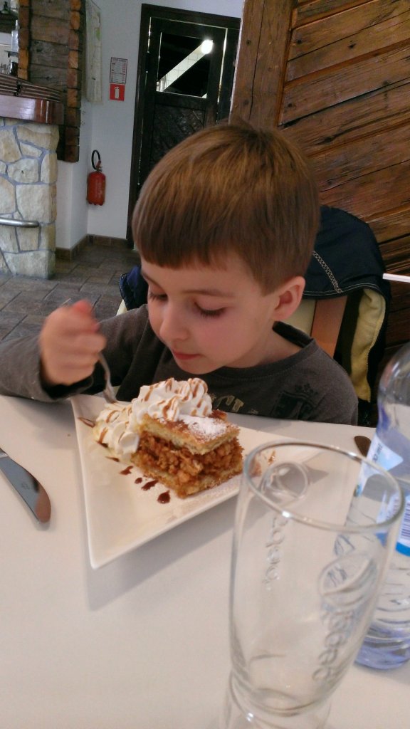 apple pie with ice-cream! my fav
