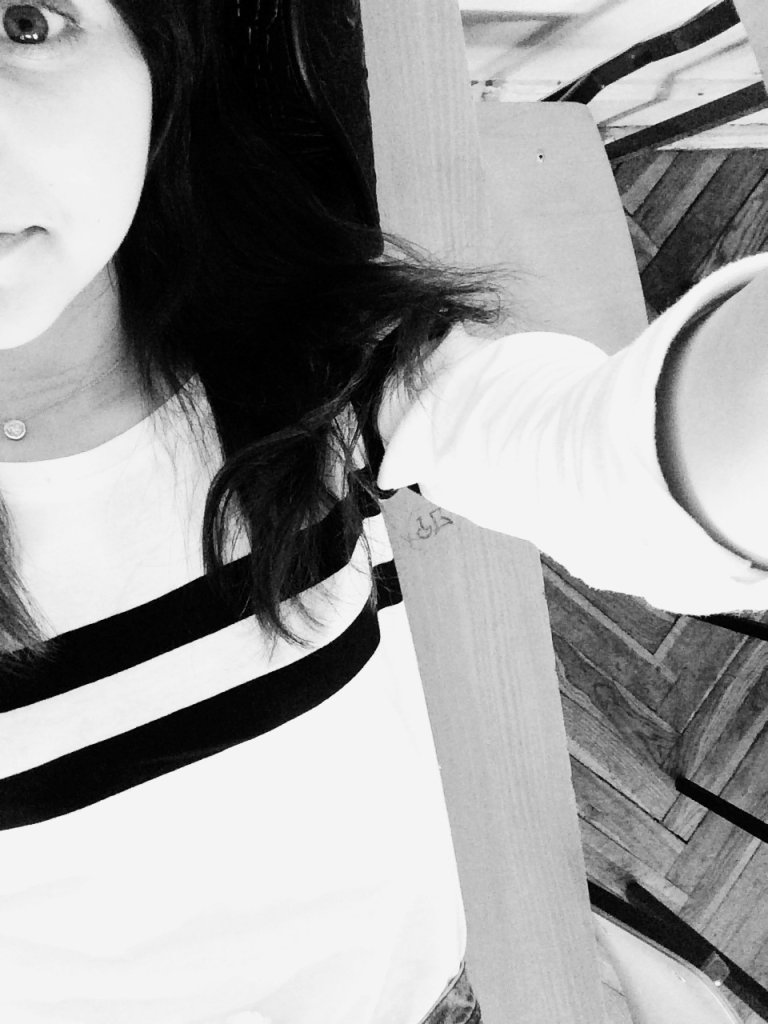 but first, let me take a selfie