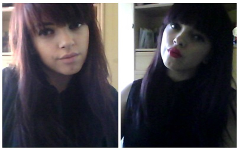 before & now