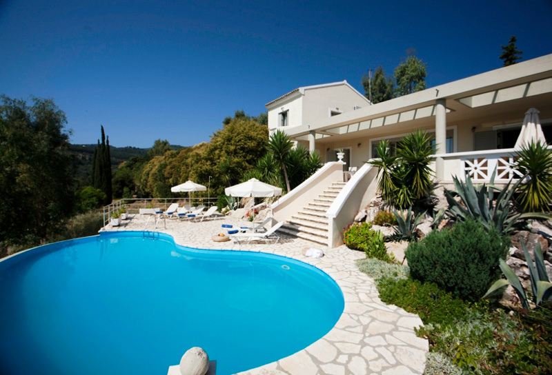 Villa Eva na wyspie Corfu