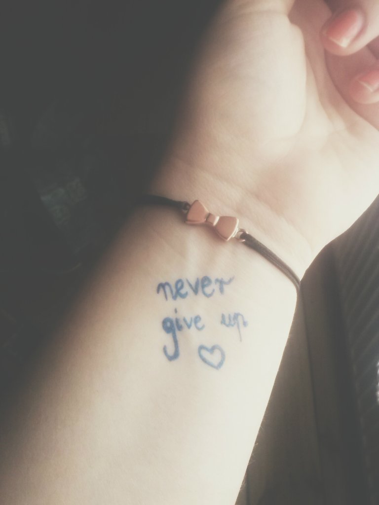 #nevergiveup