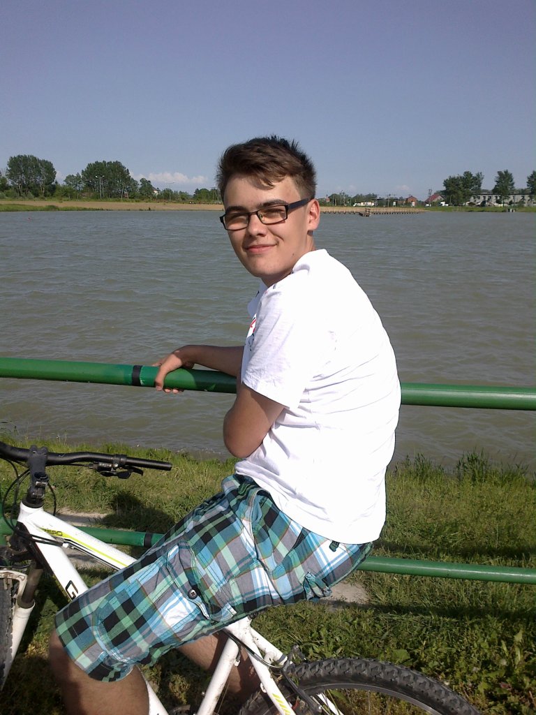 na rowerku xD