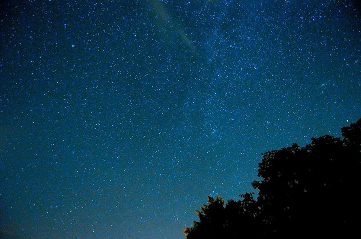 Night sky.