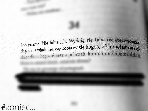 #poegnanie#bl#zy#koniec.
