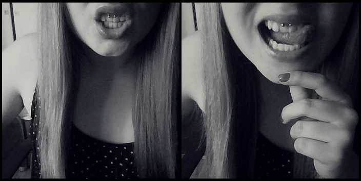 piercing smiley
