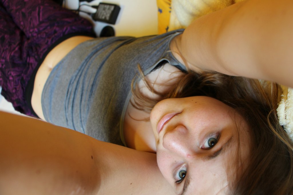 but first, let me take a selfie.