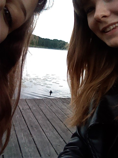 selfie z kaczk