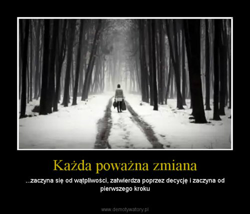 Time for change !
