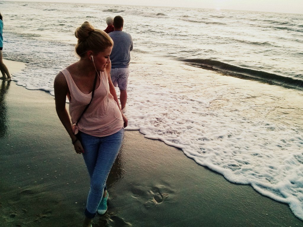 jaka zimna woda  :P :(