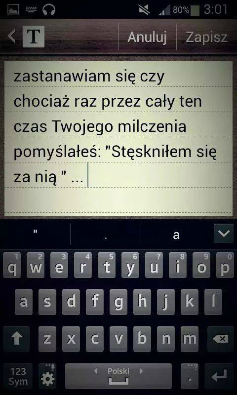 kocham?tskni?.. jestem gupia.