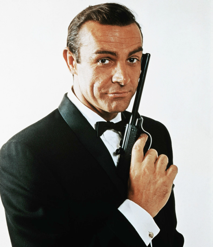 1.Sean Connery