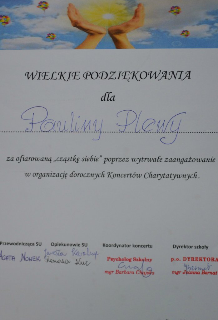 Paulina Plewa Wasz kandydat !