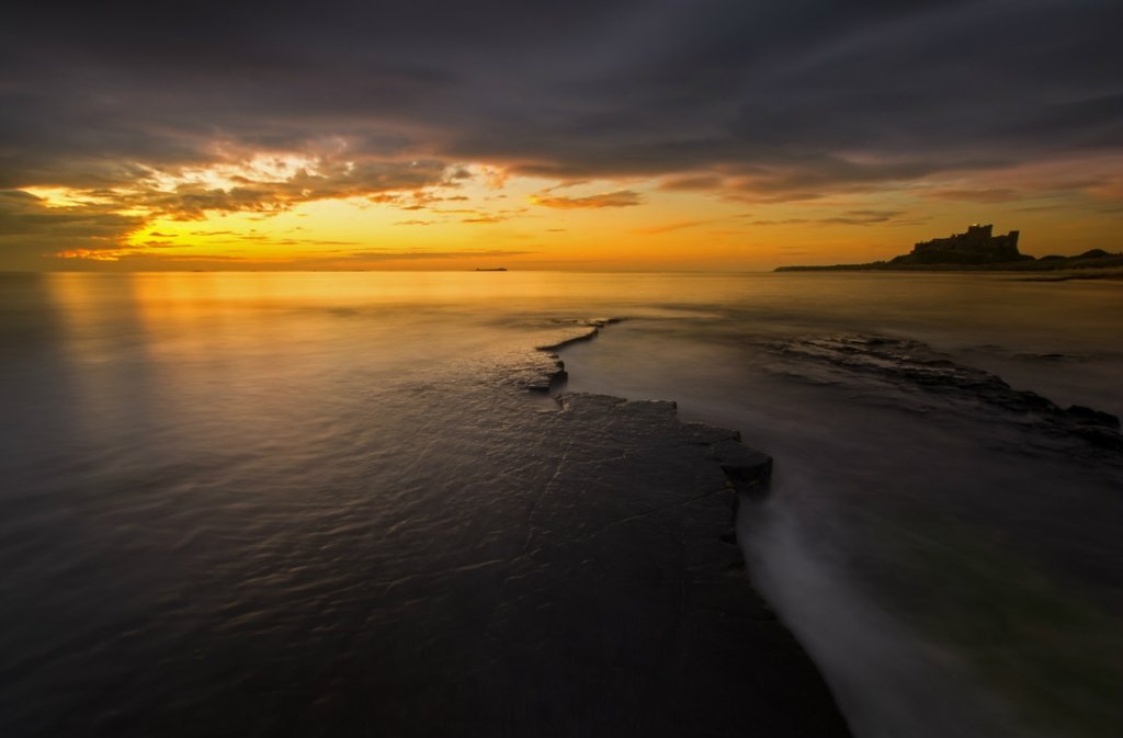 Zamek Bamburgh-Northumbria