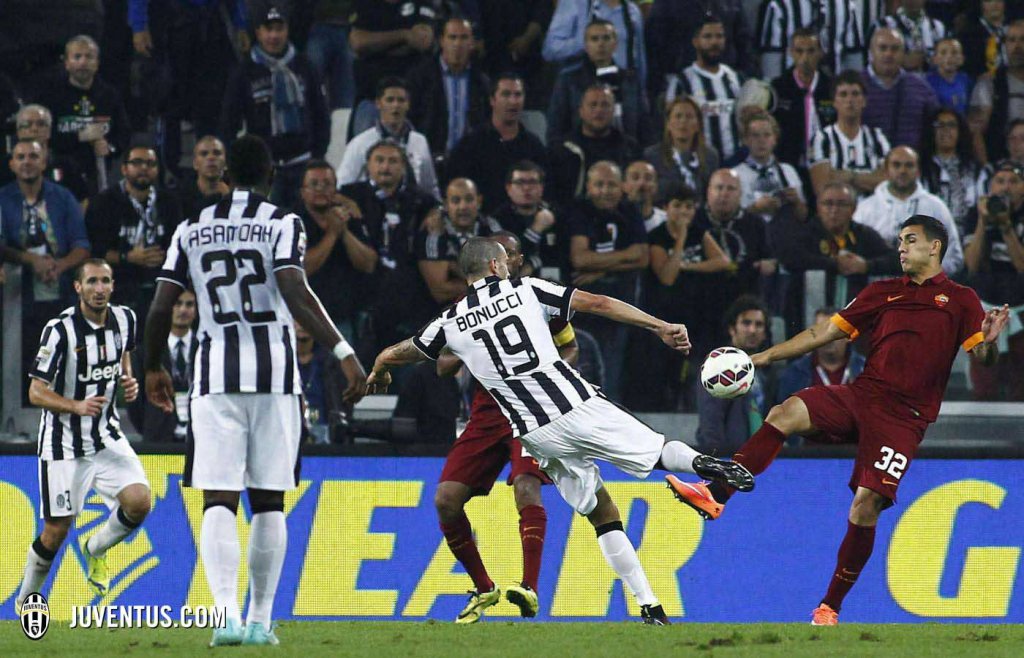 Chiellini, Asamoah, Bonucci.