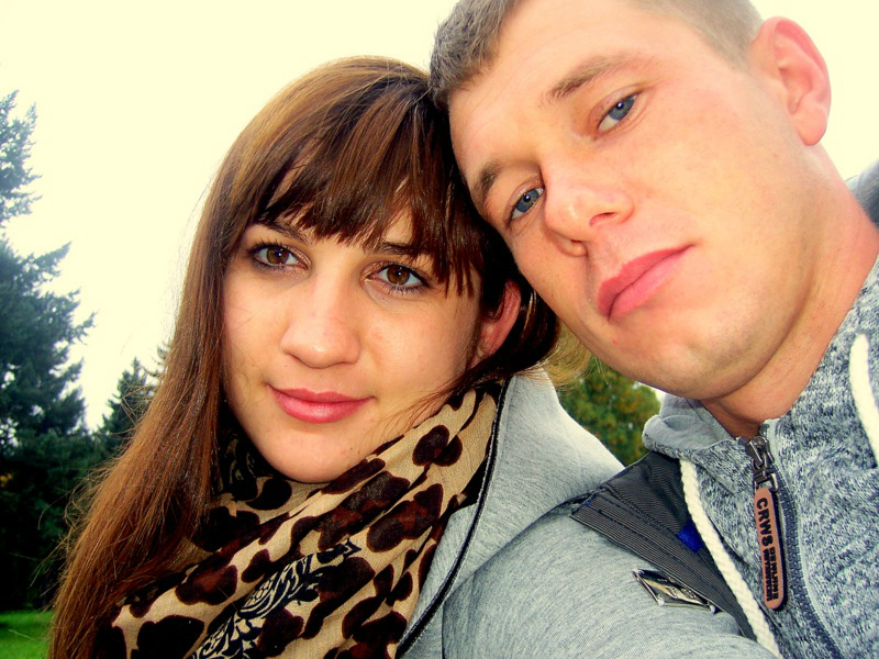brzowy&niebieski