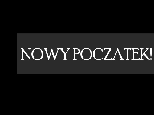 NOWY POCZTEK