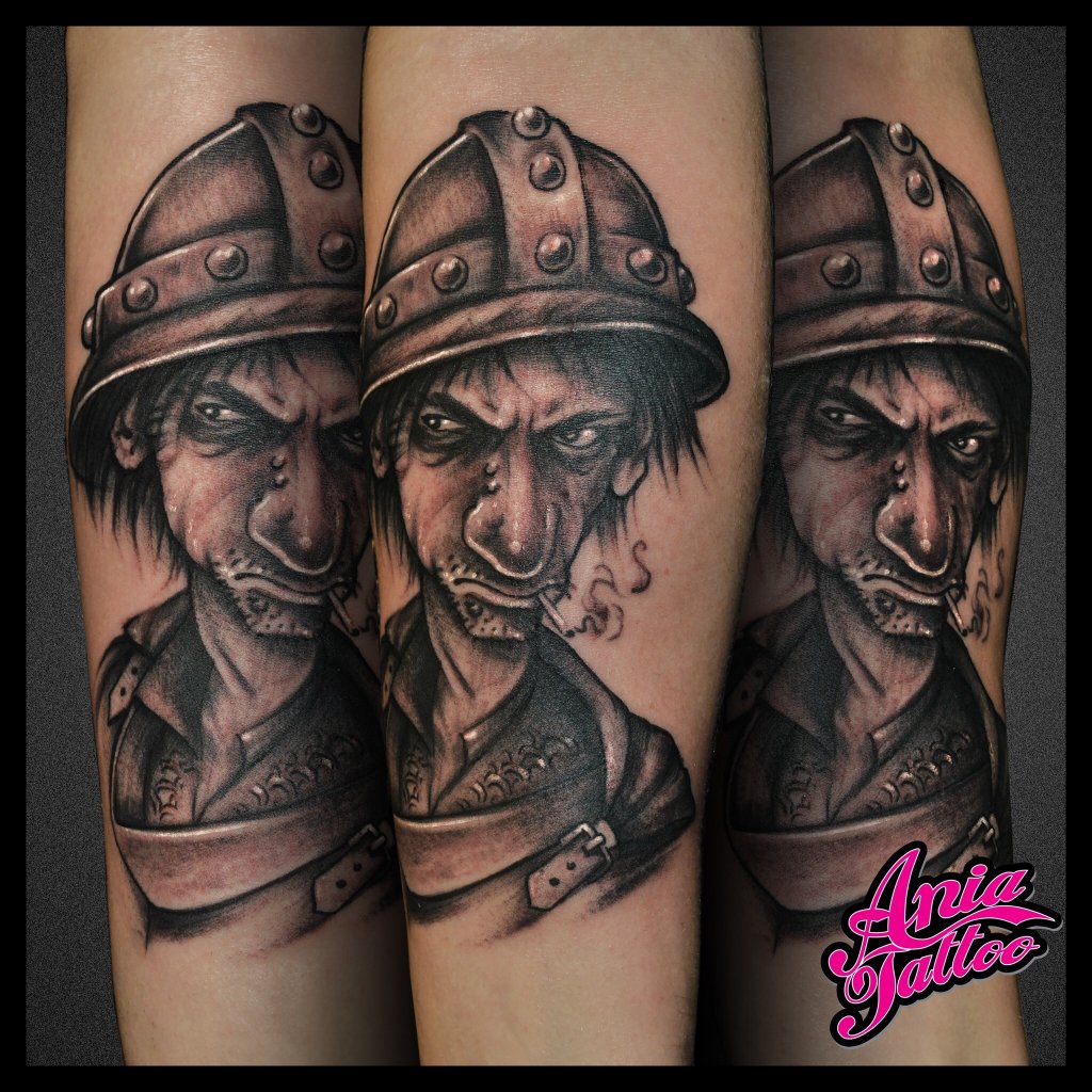 Terry Pratchett tattoo