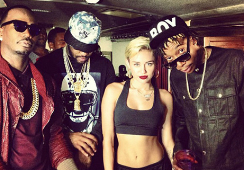 Miley Cyrus Wiz Khalifa, JuicyJ