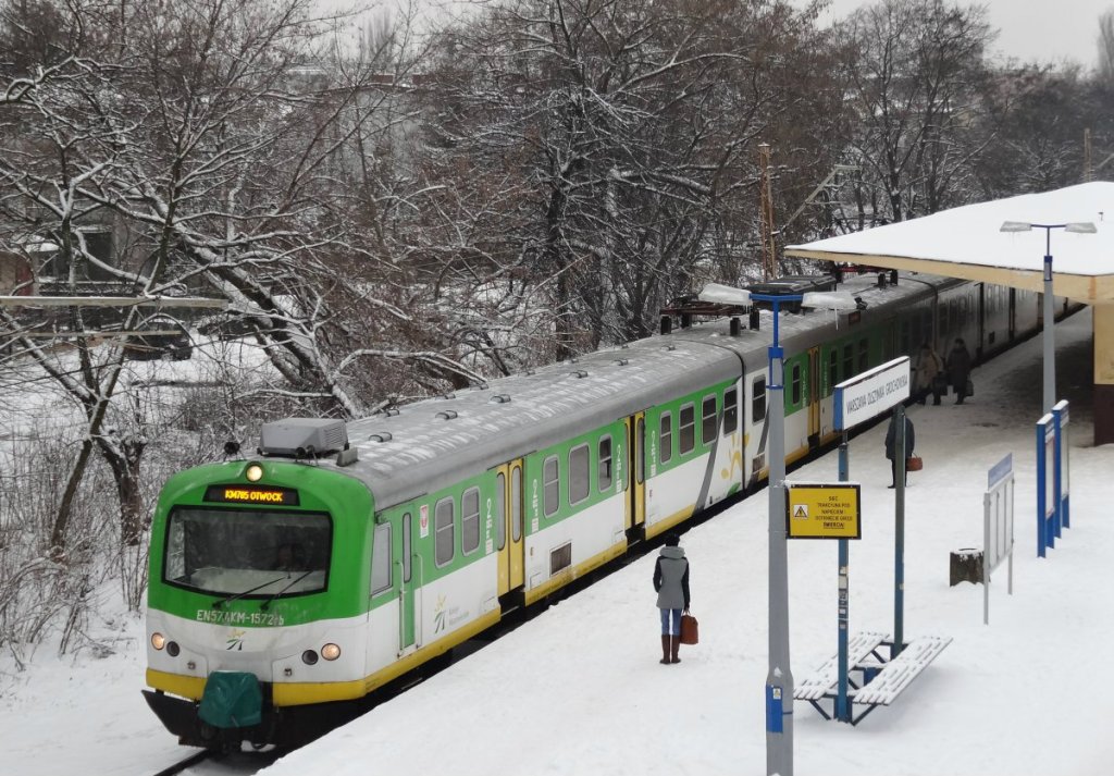 Zima na Olszynce Grochowskiej