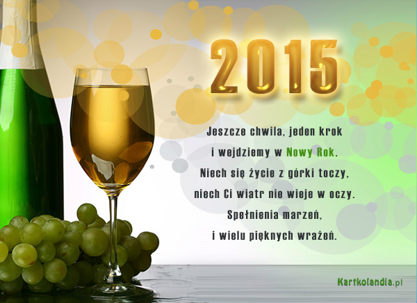 Szczeliwego nowego roku 2015