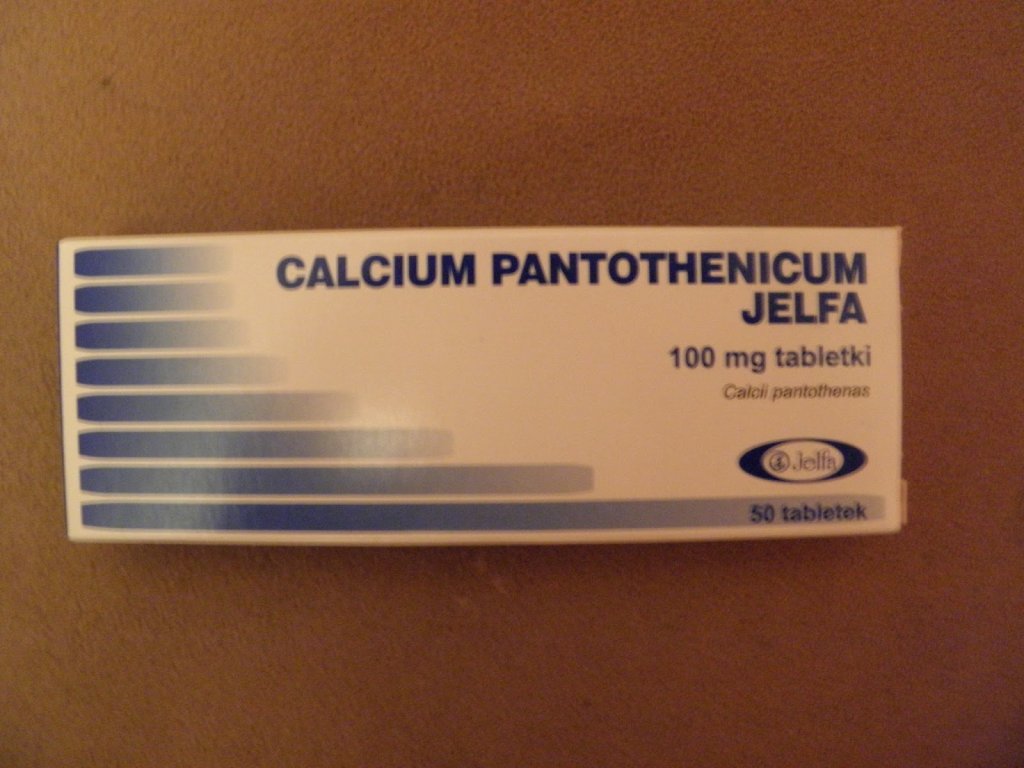Pocztek, Calcium Pantothenicum