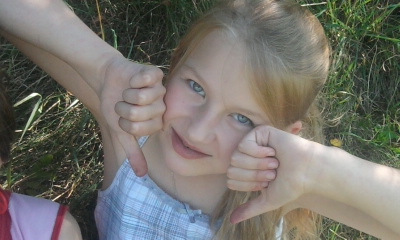 Na wycieczce w las ;P