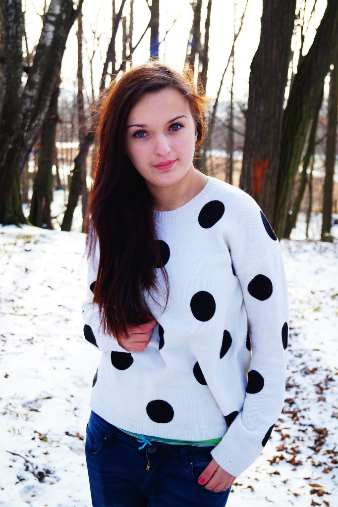 Wintry park