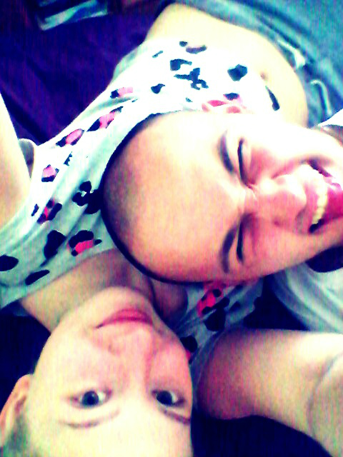 with my babe