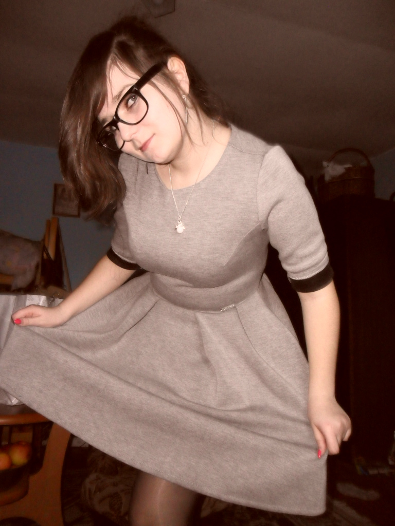 #grey#dress