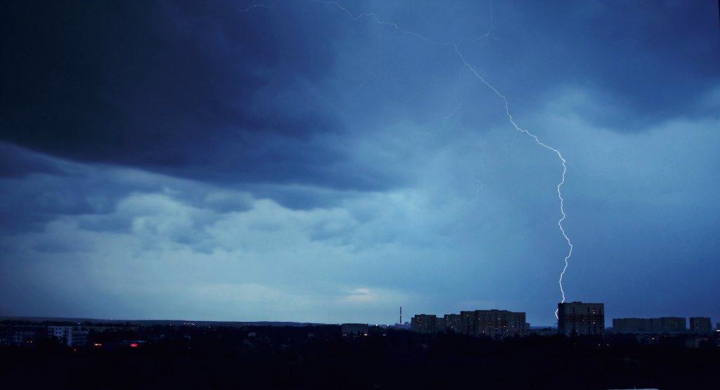 First Thunderstorm.
