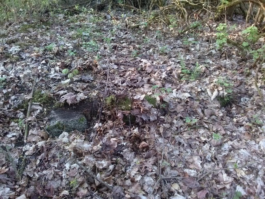 Ruiny poczty polskiej.