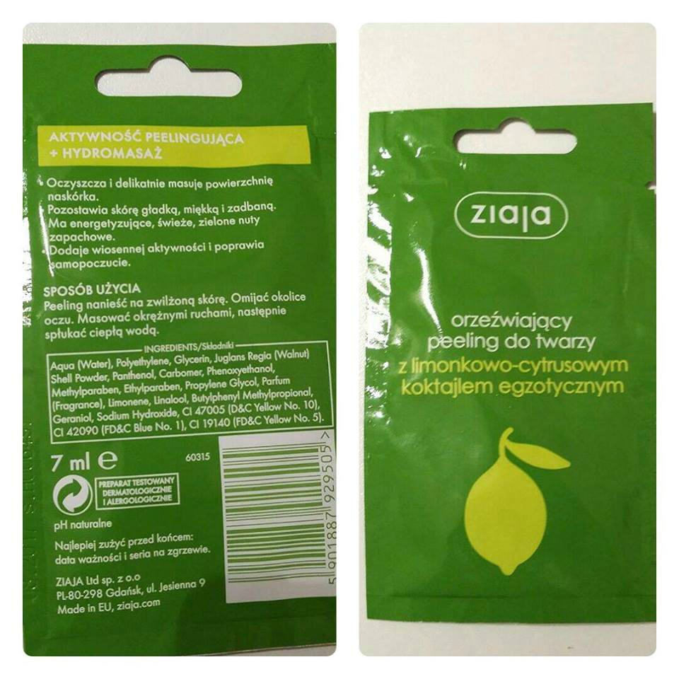 Peeling do twarzy Ziaja