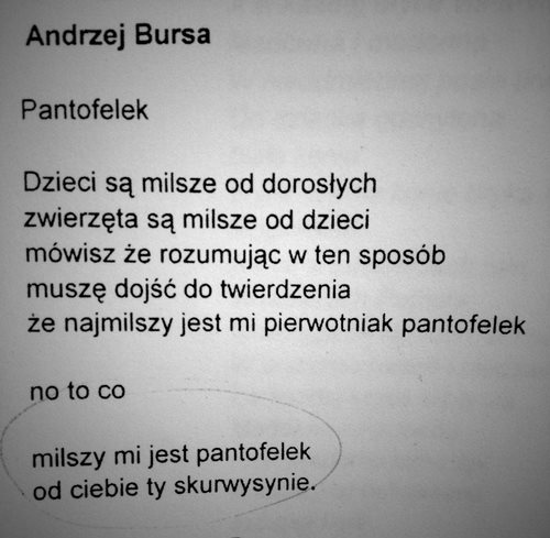 Pantofelek.