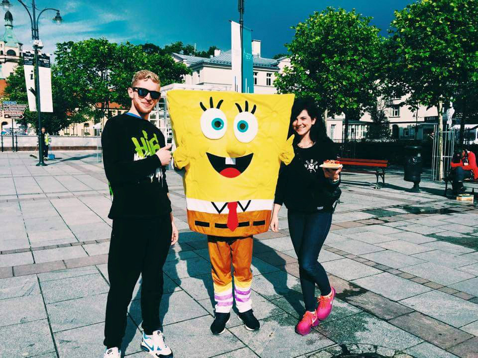 Spongebob w sopocie