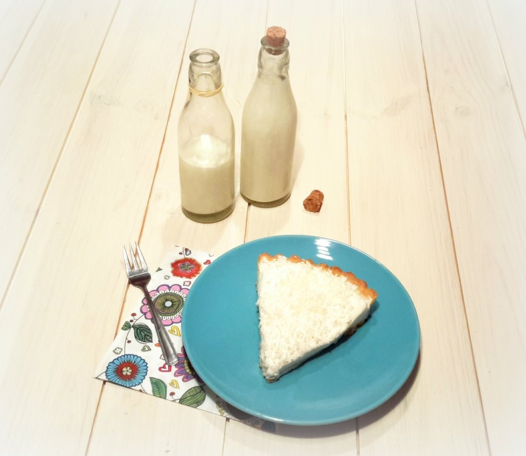 Tarta serowa z kokosem